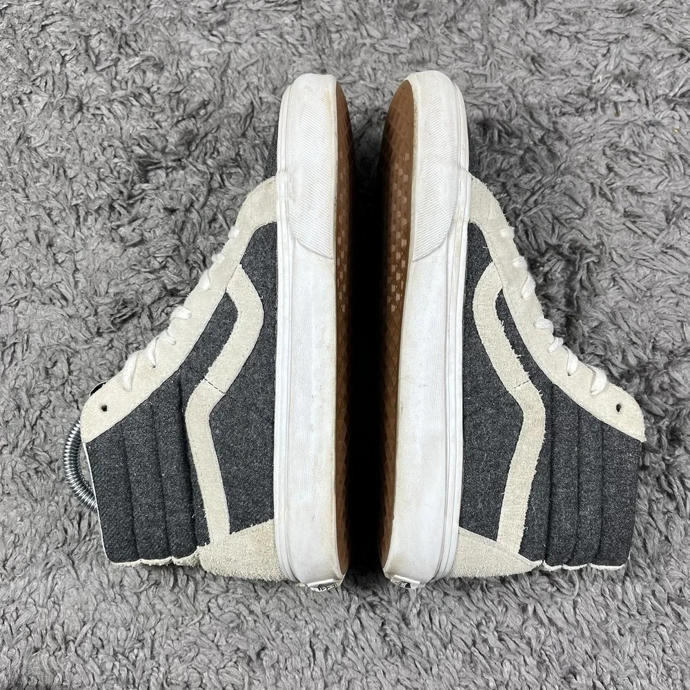 Vans suede & wool  skateboard high tops size Men's 6.5